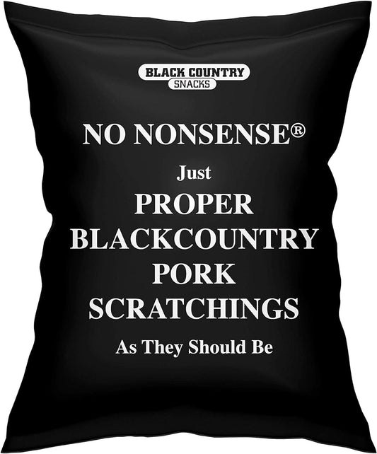 Black Country Pork Scratchings 45g - Box of 20