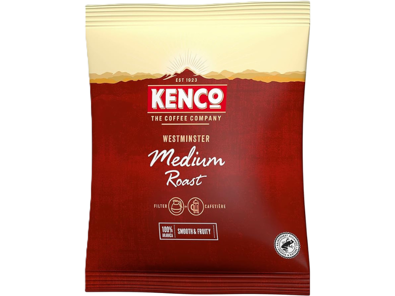 Kenco Westminster Ground Filter Coffee Sachets with Filters - 50 x 60g