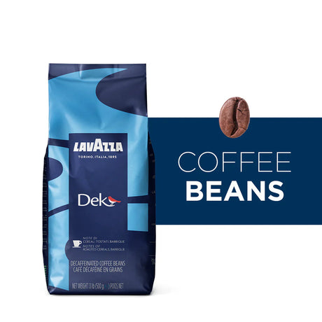 Lavazza 'Dek' Decaf Coffee Beans (500g Bags or Full Case) - Vending Superstore