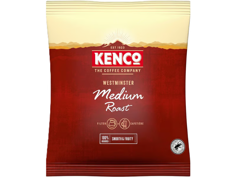 Kenco Westminster Ground Filter Coffee Sachets with Filters - 50 x 60g