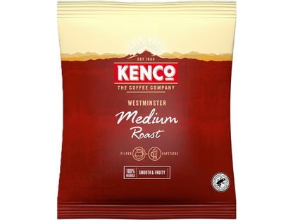 Kenco Westminster Ground Filter Coffee Sachets with Filters - 50 x 60g