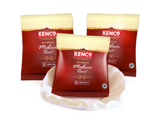 Kenco Westminster Ground Filter Coffee Sachets with Filters - 50 x 60g