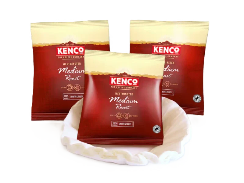 Kenco Westminster Ground Filter Coffee Sachets with Filters - 50 x 60g