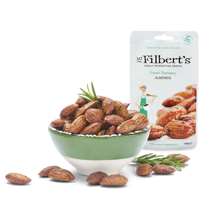 Mr Filbert's French Rosemary Almonds 40g - (Box of 20)