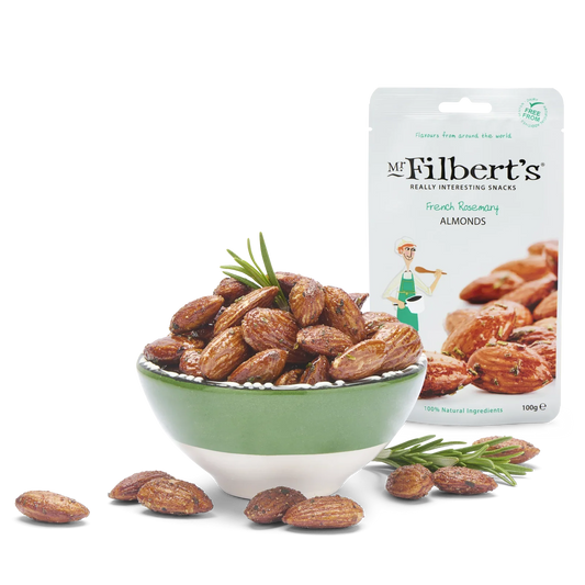 Mr Filbert's French Rosemary Almonds – 40g (Box of 20)