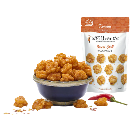 Mr Filbert's Sweet Chilli Rice Crackers – 40g (Box of 12)