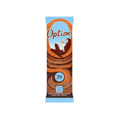 Options Orange Hot Chocolate Sachets – Individual Portions – 30 Pack