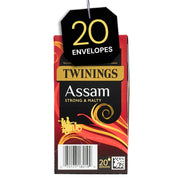Twinings Assam Individually Wrapped Envelope Tea Bags – 20 Pack
