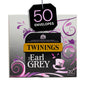 Twinings Earl Grey Individually Wrapped Envelope Tea Bags – 50 Pack