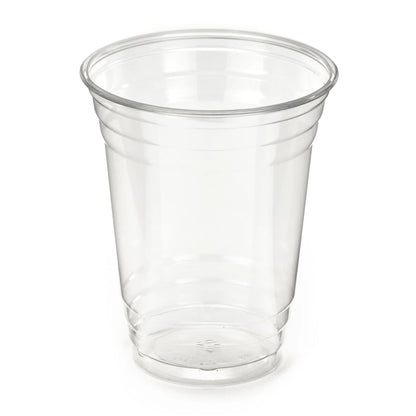 16oz Clear Plastic Cold Cups - rPET Smoothie Cups - Case of 1000