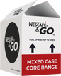 Nescafe & Go - Mixed Case Core Range - 12oz Foil Sealed Drinks (Pack of 60 Cups)