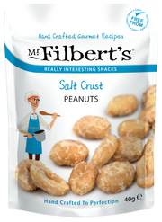 Mr Filbert's Salt Crust Peanuts 40g - (Box of 20)