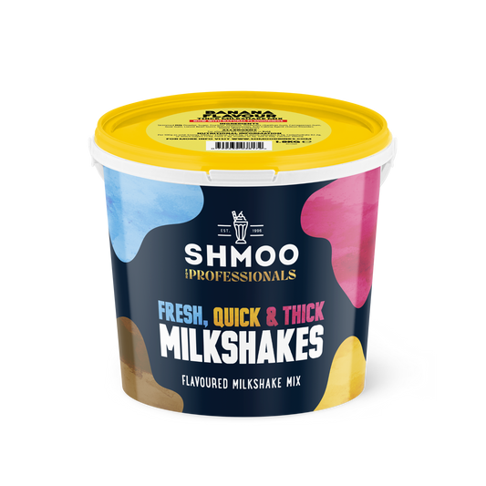 Shmoo Banana Milkshake Powder Mix 1.8kg Tub