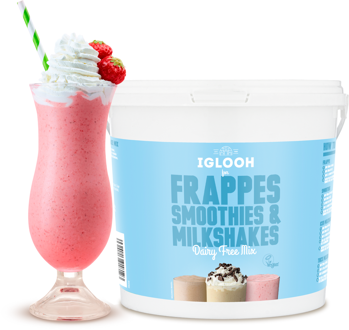 Iglooh Vegan Frappe Powder Mix - 2kg