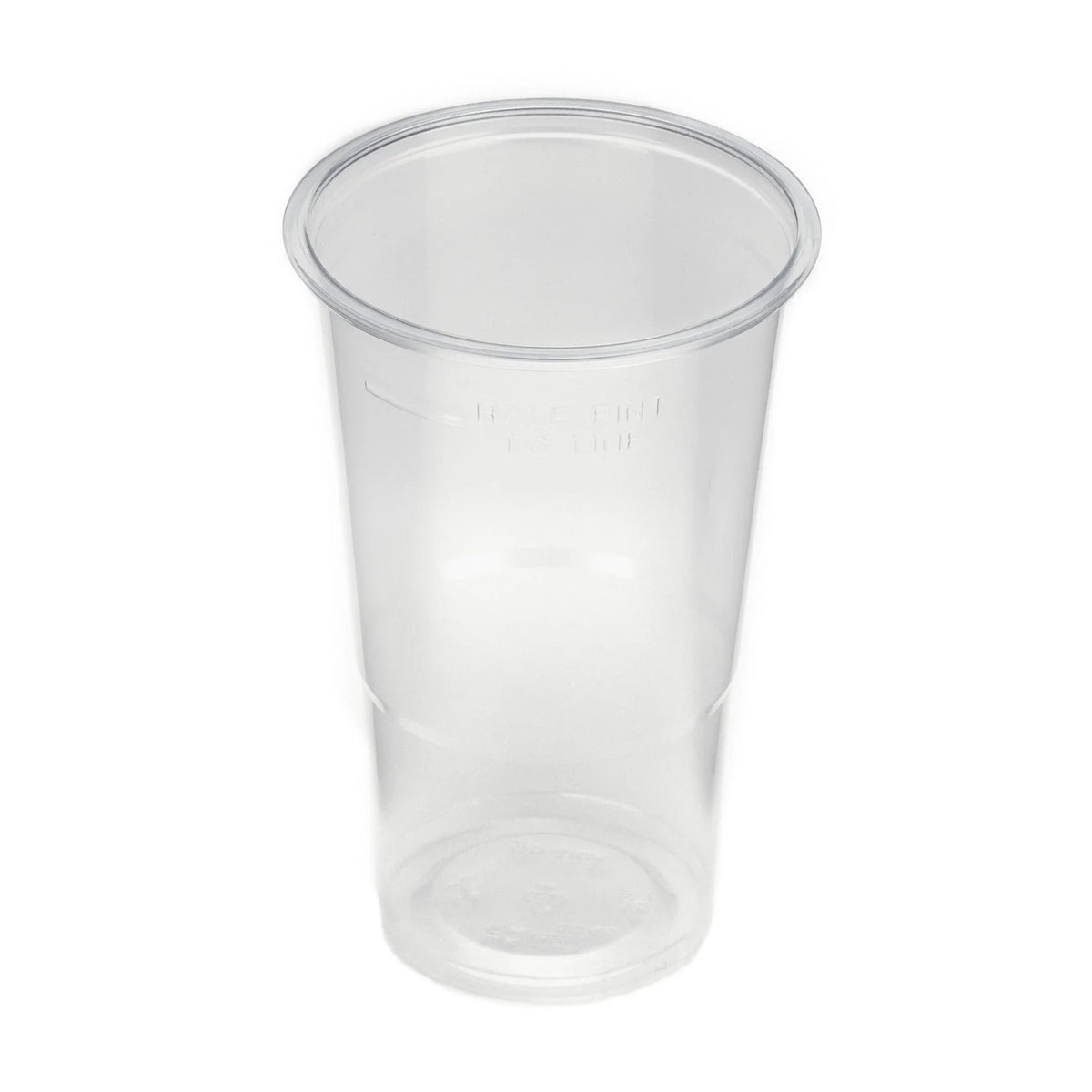 Clear rPET Half-Pint Tumblers - UKCA Marked - Case of 1000