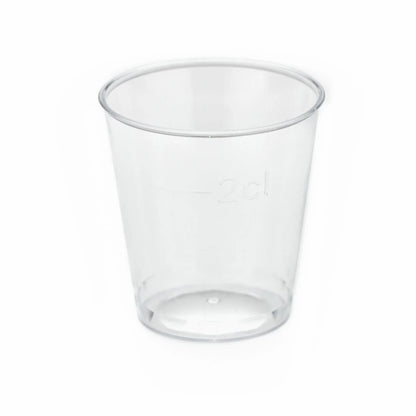 Disposable Clear Shot Glasses 20ml - Box of 1000