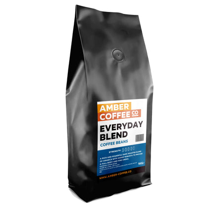 Amber Coffee Co Everyday Blend Coffee Beans - 1kg (Case of 6)