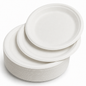 10" Bagasse Round Plates - Pack of 125