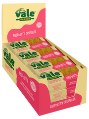 Devonvale Vale Bakery Raspberry Crumble Slice 80g (Box of 16)