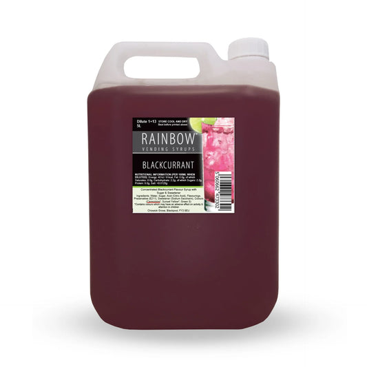 Blackcurrant Vending Syrup (5 Litre)