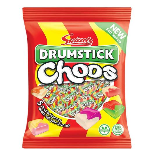 Swizzels Drumstick Choos - 150g (Pack of 12)