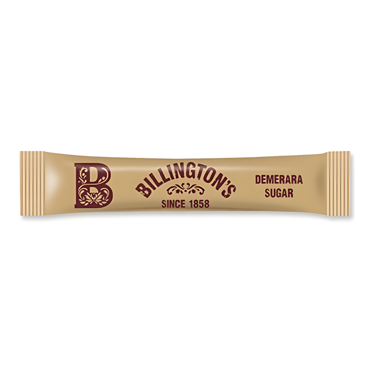Billington's Demerara Brown Sugar Sticks – 2g - Pack of 1000