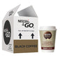 Nescafe Gold Blend Black Coffee - Nescafe & Go Cups (Pack of 8)