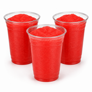 16oz Clear Plastic Slush Cups - rPET - Case of 1000
