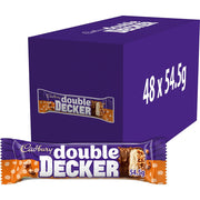 Cadbury Double Decker Bars - 54.5g (Box of 48)