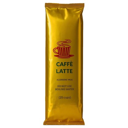 Latte Coffee 73mm In-Cup Vending Drinks (Half Box of 150)