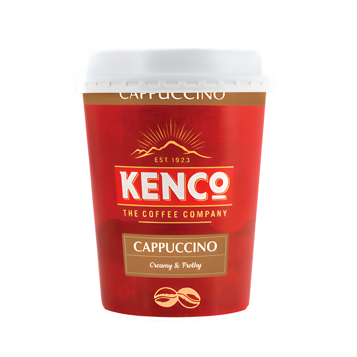 Kenco 2Go Cappuccino - Nescafe & Go Compatible Cups (Pack of 8)