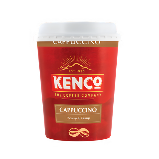 Kenco 2Go Cappuccino - Nescafe & Go Compatible Cups (Pack of 8)