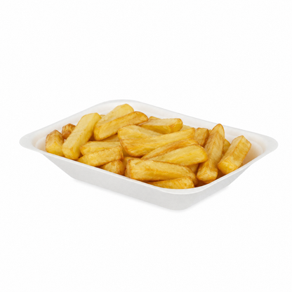Bagasse Medium Chip Trays 7"x5" - Case of 500