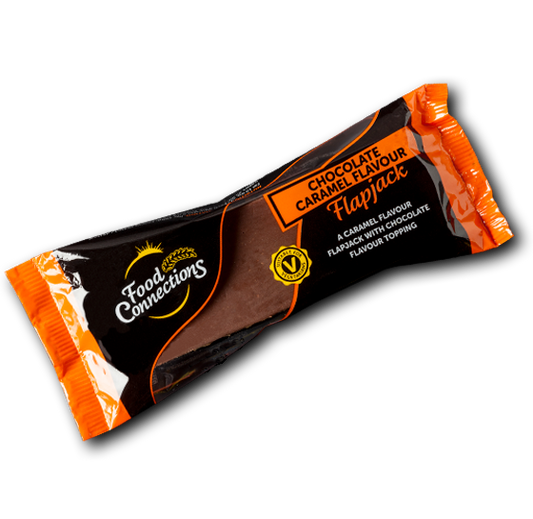 Food Connections Flapjack Chocolate & Caramel 100g (Pack of 30)