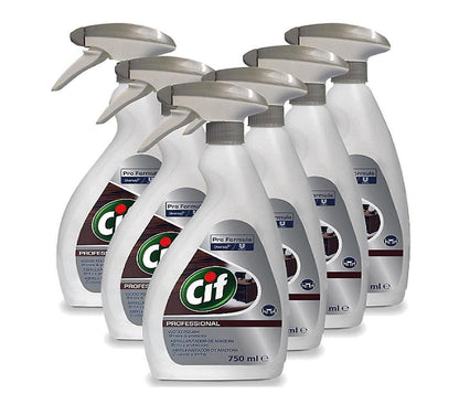 Cif Pro Formula Wood Polish 750ml - Pack of 6