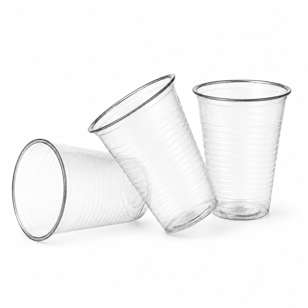 7oz Clear Plastic Disposable Water Cups - Box of 2000