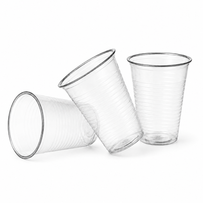 7oz Clear Plastic Disposable Water Cups - Box of 2000