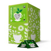 Clipper Organic Fairtrade Pure Green Tea Individually Wrapped Envelope Tea Bags – 250 Pack