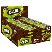 McVitie's Club Mint Biscuit Bars - Individually Wrapped 22g (Box of 60)