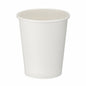 8oz White Single Wall Hot Cup (Box of 1000)