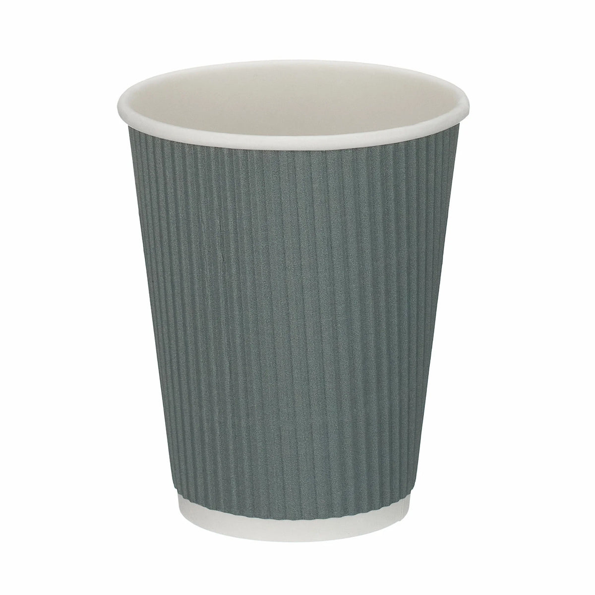 12oz Grey Ripple Takeaway Coffee Cups - Case of 500