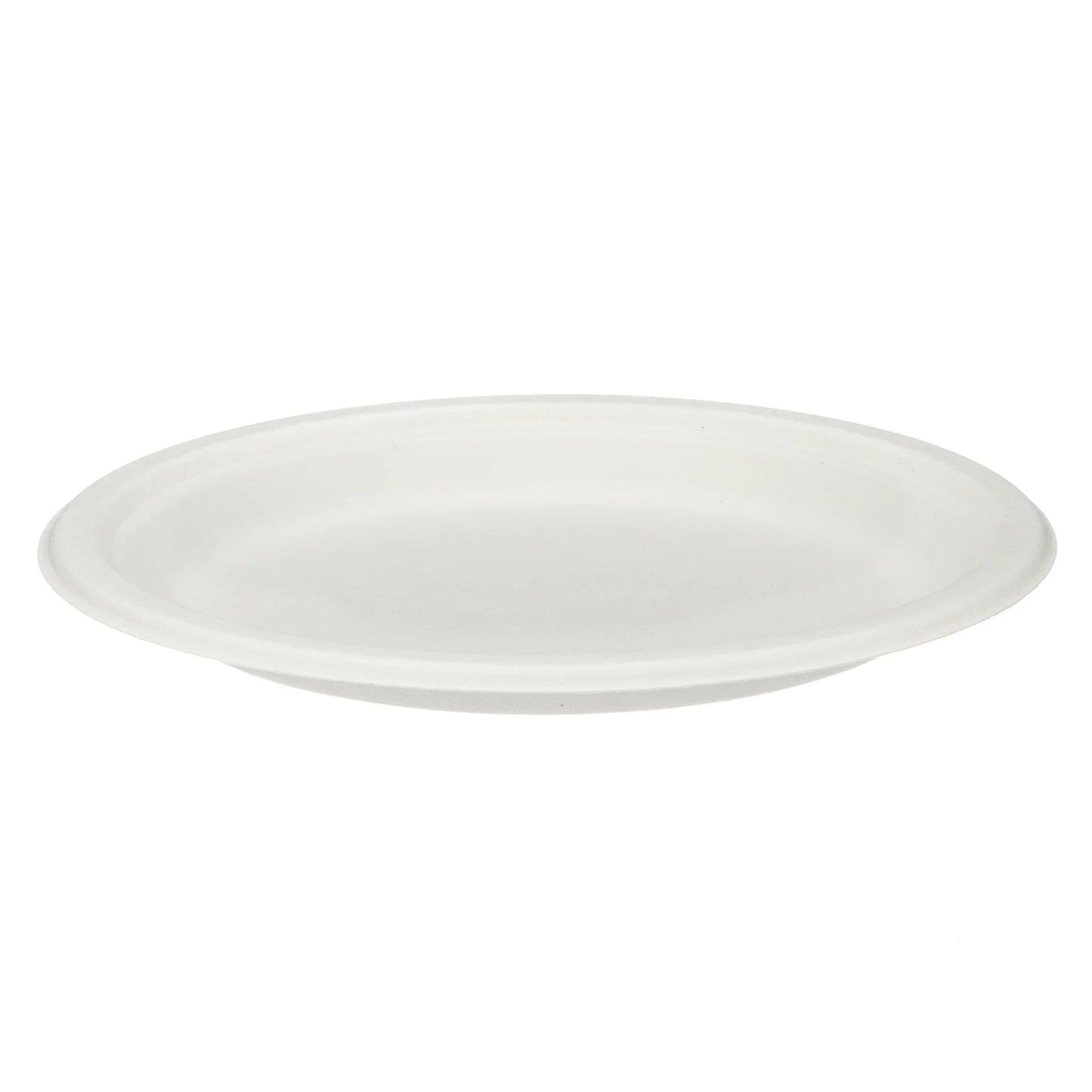 9" Bagasse Round Plates - Pack of 125