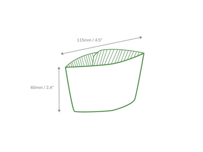 8oz Kraft Hot Cup Sleeves / Clutches - Case of 1000