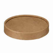 Kraft Soup Pot Lids for 16oz - Pack of 25
