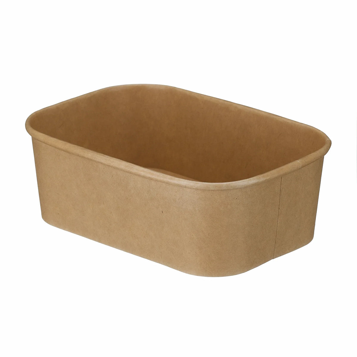 750ml Rectangular Kraft Deli Bowls - Pack of 50