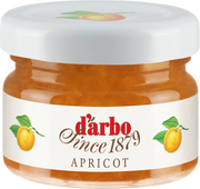 Darbo Apricot Mini Jam Jars – 28g – Pack of 60