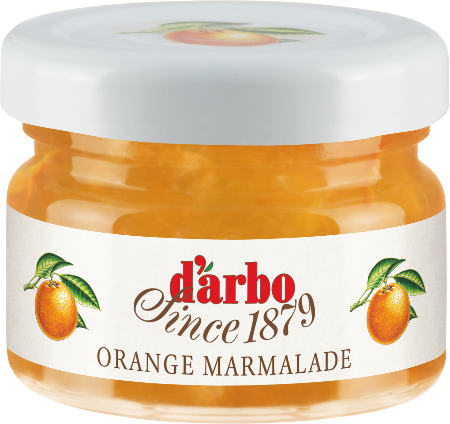 Darbo Orange Marmalade Mini Jars – 28g – Pack of 60