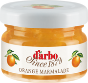 Darbo Orange Marmalade Mini Jars – 28g – Pack of 60
