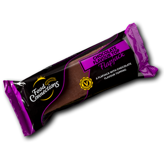 Food Connections Flapjack Chocolate Topped 100g (Pack of 30)