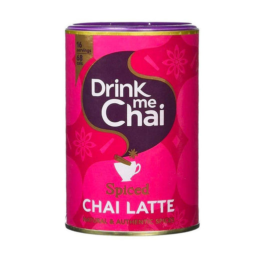 Drink Me Chai: Spiced Chai Latte Mix - 250g Tub - Vending Superstore